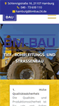 Mobile Screenshot of bmbau24.de